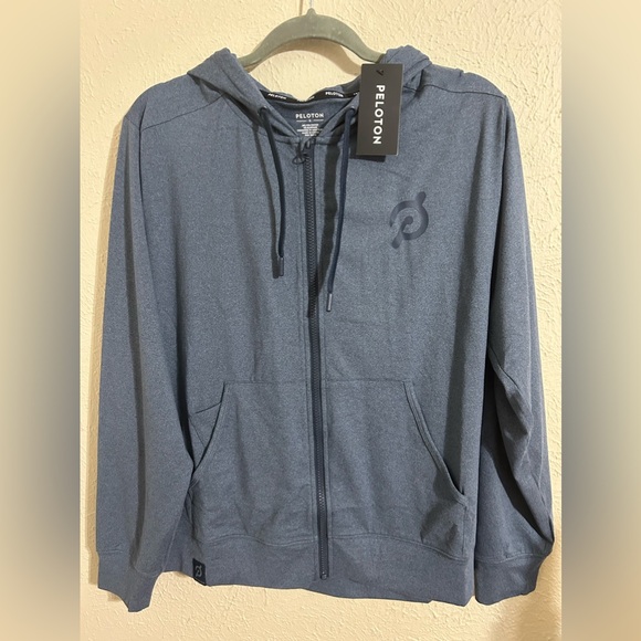 Peloton Tops - NWT Peloton zip up hooded jacket size L